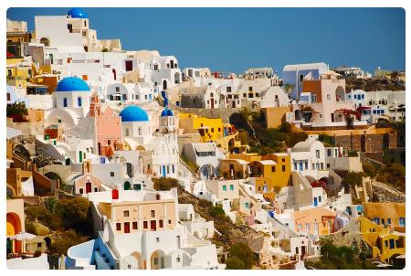 I colori della Grecia